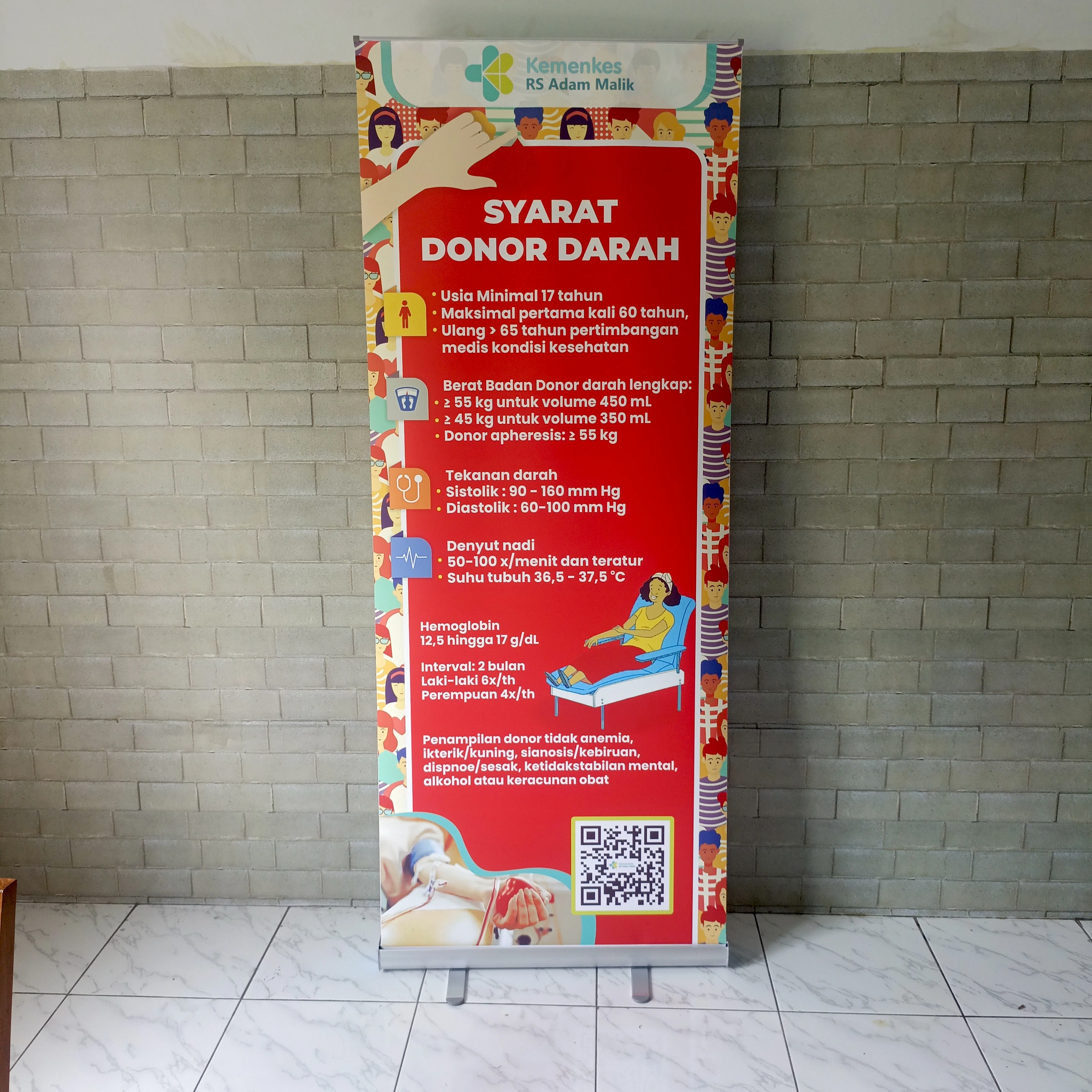 Roll Banner Adam Malik Hospital